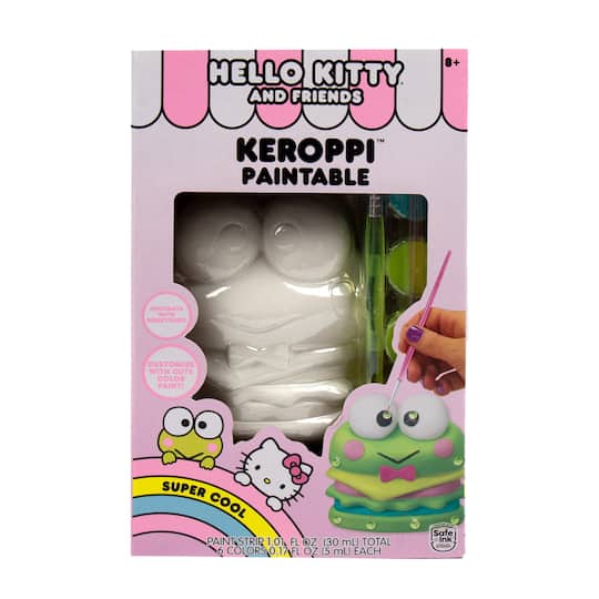 Hello Kitty® Keroppi™ Paintable Craft Kit